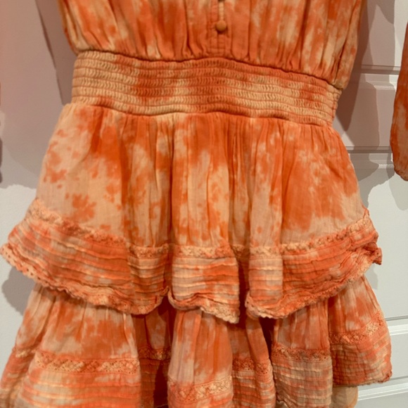 Aerie Smocked Tie Dye Mini Dress - Picture 2 of 8